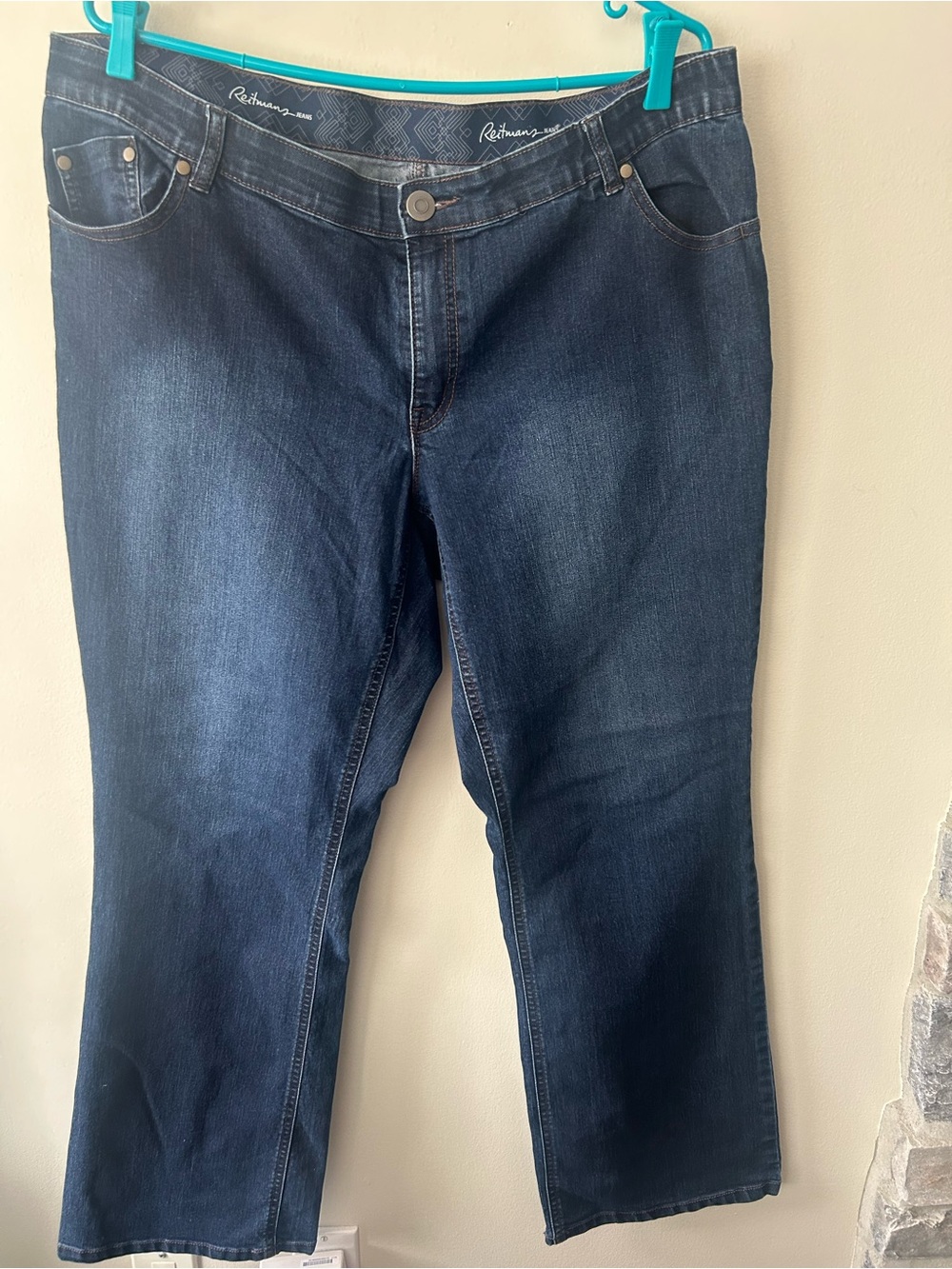 Reitmans Dark Blue Boot Cut Jeans